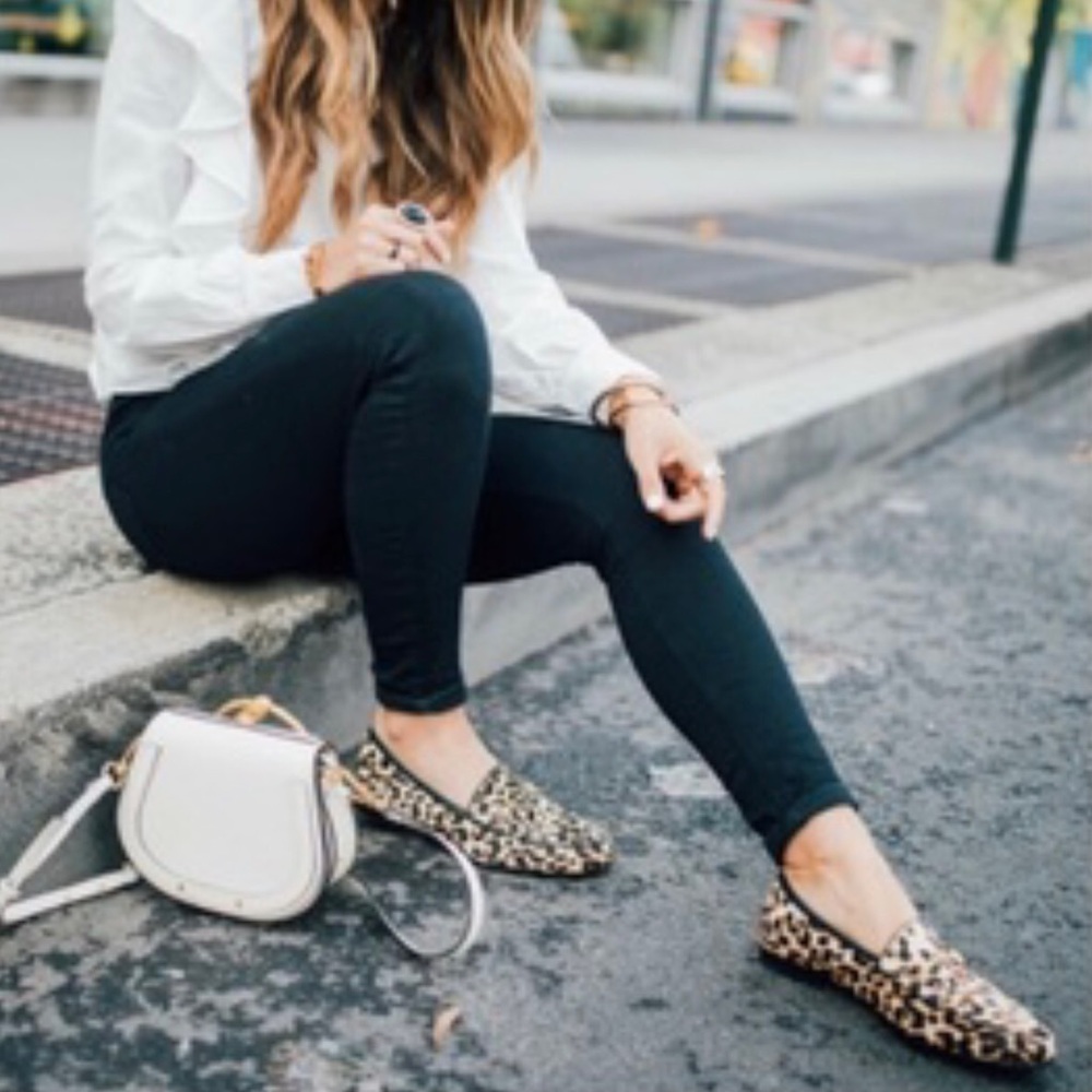 Sam Edelman Leopard Loafers